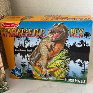 Melissa & Doug Tyrannosaurus Rex Puzzle . 48 large pieces sold as set of 2